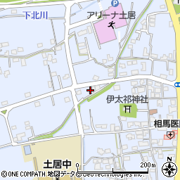 愛媛県四国中央市土居町土居1765周辺の地図