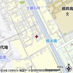 山口県柳井市古開作1141周辺の地図