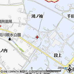 徳島県阿南市羽ノ浦町中庄（鴻ノ袖）周辺の地図