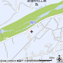 愛媛県四国中央市土居町土居2322周辺の地図