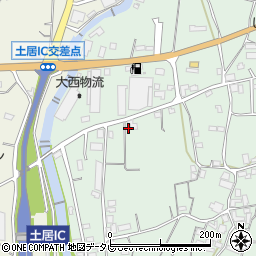 愛媛県四国中央市豊岡町長田1606周辺の地図