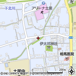 愛媛県四国中央市土居町土居1774周辺の地図