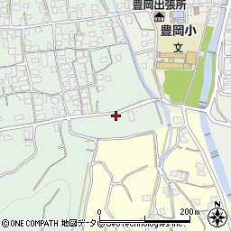愛媛県四国中央市豊岡町長田32周辺の地図
