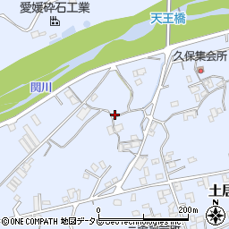 愛媛県四国中央市土居町土居2039周辺の地図