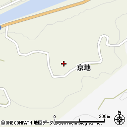 徳島県名西郡神山町下分京地143周辺の地図