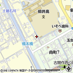 山口県柳井市古開作550-10周辺の地図