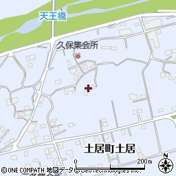 愛媛県四国中央市土居町土居1678周辺の地図