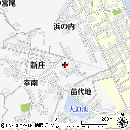 山口県柳井市新庄（苗代地）周辺の地図