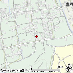 愛媛県四国中央市豊岡町長田123周辺の地図