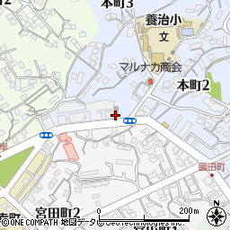 下関本町郵便局周辺の地図