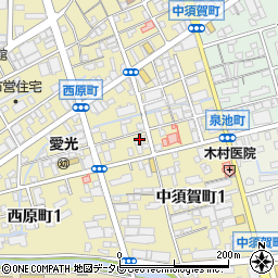 サンフォーレ中須賀周辺の地図