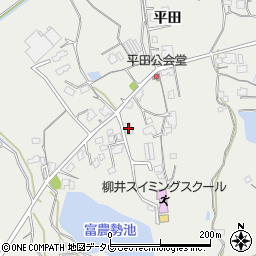 山口県柳井市余田3180周辺の地図