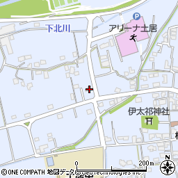 愛媛県四国中央市土居町土居1853周辺の地図