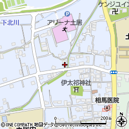 愛媛県四国中央市土居町土居1775周辺の地図