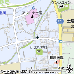 愛媛県四国中央市土居町土居310周辺の地図