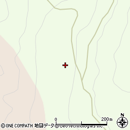 徳島県三好市山城町八千坊576周辺の地図