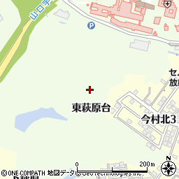 山口県宇部市西岐波東萩原台周辺の地図
