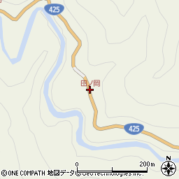 田ノ岡周辺の地図