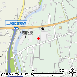 愛媛県四国中央市豊岡町長田1650周辺の地図