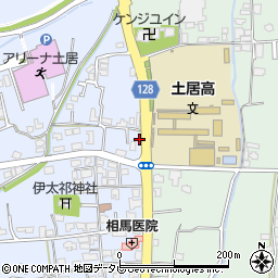 愛媛県四国中央市土居町土居278周辺の地図