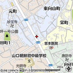 下関東向山郵便局 ＡＴＭ周辺の地図