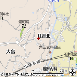 山口県柳井市大畠住吉北858周辺の地図