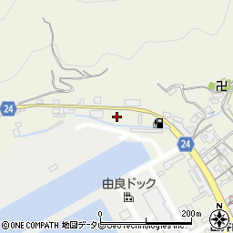 和歌山県日高郡由良町江ノ駒27周辺の地図