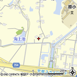 山口県宇部市東須恵第一原3211周辺の地図