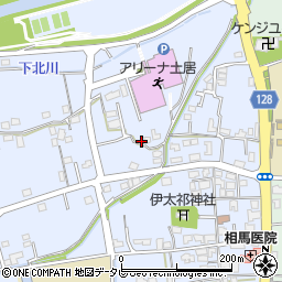 愛媛県四国中央市土居町土居1778周辺の地図