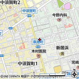 尾川電機周辺の地図