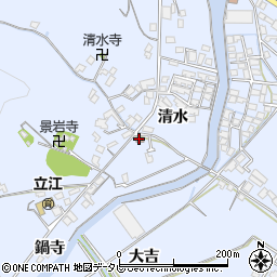 小松島警察署立江町駐在所周辺の地図