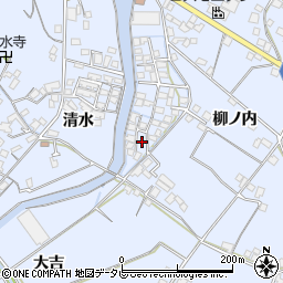 徳島県小松島市立江町清水166-39周辺の地図