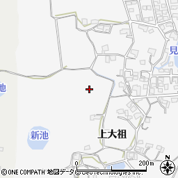 山口県柳井市新庄上大祖周辺の地図