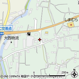 愛媛県四国中央市豊岡町長田1668-3周辺の地図