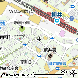 福永武志税理士事務所周辺の地図