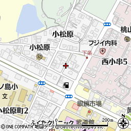 宇部美顔教室本店周辺の地図