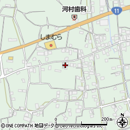愛媛県四国中央市豊岡町長田1040周辺の地図