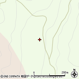 徳島県三好市山城町八千坊572周辺の地図