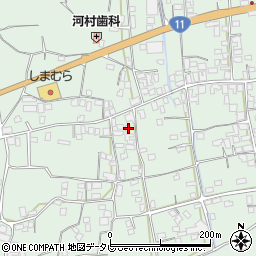 愛媛県四国中央市豊岡町長田1072周辺の地図
