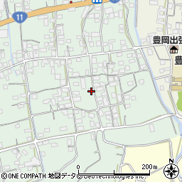 愛媛県四国中央市豊岡町長田112周辺の地図