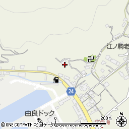 和歌山県日高郡由良町江ノ駒99周辺の地図
