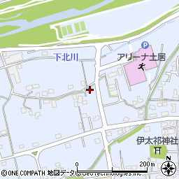 愛媛県四国中央市土居町土居1857周辺の地図