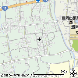 愛媛県四国中央市豊岡町長田73周辺の地図