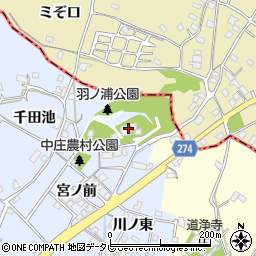 拳正寺周辺の地図