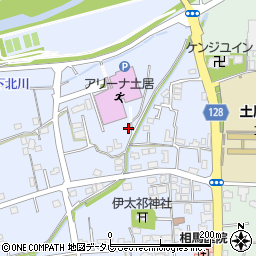 愛媛県四国中央市土居町土居1812周辺の地図