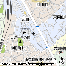 山口県下関市元町4周辺の地図