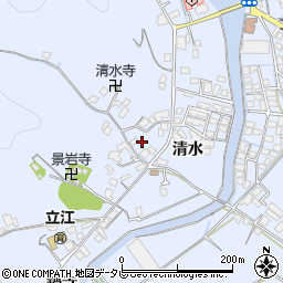 徳島県小松島市立江町清水142周辺の地図