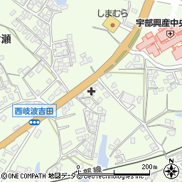 山口県宇部市西岐波吉田724周辺の地図