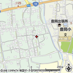 愛媛県四国中央市豊岡町長田78周辺の地図