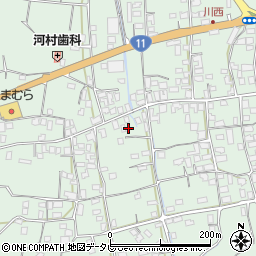 愛媛県四国中央市豊岡町長田1076周辺の地図